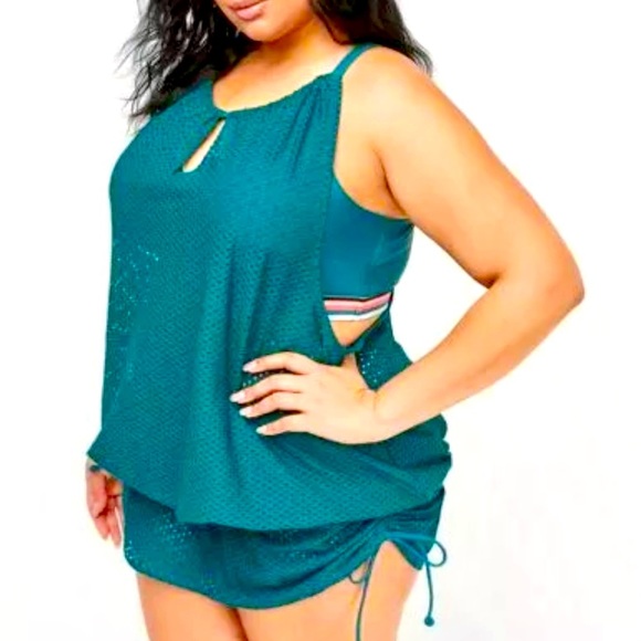 Cacique Other - *HOST PICK* Tankini + bottoms EUC